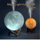 thumbnail image 3 of Humidificador difusor aromaterapia lámpara luna 3 colores 880ml, 3 of 3