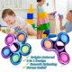 thumbnail image 5 of Fidget Spinner Jawhock Pop Bubble Stress Relief, paquete de 3, 5 of 7