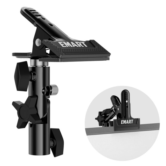 Soporte para reflectores de fotografía EMART, abrazadera metálica de alta resistencia