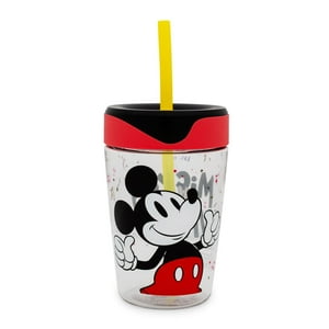 Silver Buffalo - Vaso De Viaje Plateado Buffalo Disney Mickey Mouse Para Niños