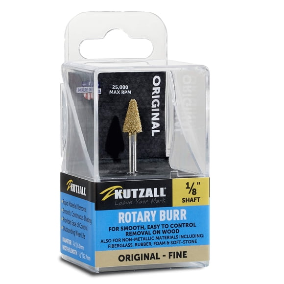 Fresa rotativa Kutzall T-14-EG para tallar madera fina Dremel