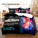 thumbnail image 1 of RAY VOLPE Bedding Set Single Twin Full Queen King Size Bed Set Aldult Kid Bedroom Duvetcover Sets bed sheet set CXGBed Sheets, 1 of 5