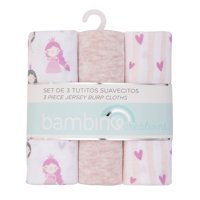 Bambino - Set 3 Tutitos Suavecitos Rosado Princesas Niña