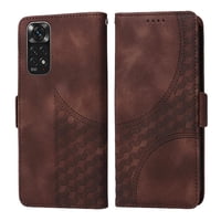 Carcasa Foxdock Xiaomi Redmi Note 11 4G De Cuero Pu, Diseño Acolchado Clásico, Protección Contra Caídas Y Rayones