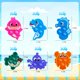 thumbnail image 5 of Souvenirs de Fiesta YCWKXJC Pack de 24 Juguetes Pop Sensoriales, 5 of 8