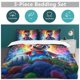 thumbnail image 5 of Super Mario Bed Duvet Cover Microfiber Bedding Sets 3D Printed Lightweight 3 Piece Comforter Sets for Kids Boys Girls, 5 of 5