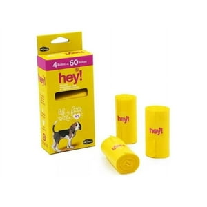 Hey! - 4 Rollos Bolsas De Caca Excremento Biodegradable Perro Pets