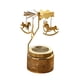 thumbnail image 2 of Elegante Candelabro Giratorio Portavelas Para Chimenea Decoración Del Hogar Caballo, 2 of 3