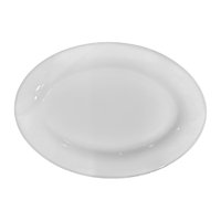Imahe - Set De 6 Plato Ovalado Porcelana 30Cm Tower