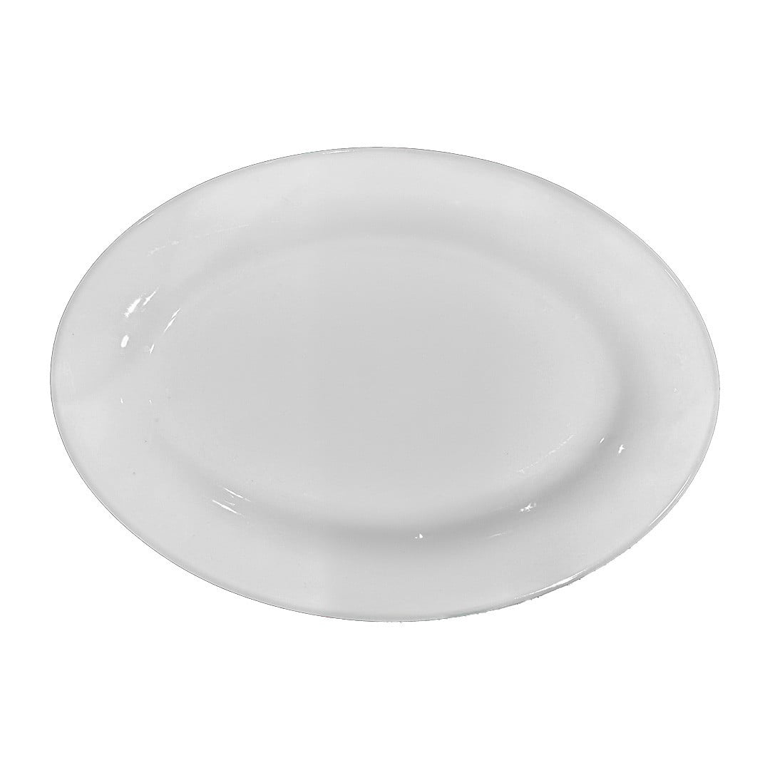 Imahe - Set De 6 Plato Ovalado Porcelana 30cm Tower