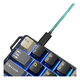 thumbnail image 3 of Teclado Gamer Royal Kludge RK68 HE Phantom sw mint magnético / US, 3 of 3