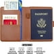 thumbnail image 5 of Porta De Pasaporte, Funda Para Pasaporte Con Bloqueo Rfid, Cierre De Banda Elástica, Caja De Pasaporte Para Mujeres Y Hombres, Caja De Pasaporte,caja De Tarjeta De Visita Bolsa, 5 of 7