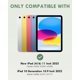 thumbnail image 2 of Funda con teclado retroiluminado MoKo para iPad 11/10 generación, 7 colores, 2 of 9