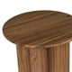 thumbnail image 4 of Mesa de Acento Petrillo Hazelnut Brown de New Pacific Direct, 4 of 9