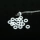 thumbnail image 1 of Gomas clip tapón para pulsera o colgantes diseño joyas, 1 of 3