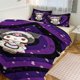 thumbnail image 1 of Kuromi Print Bedding Set Pattern Duvet Cove Set 3 Pieces 1 Quilt Cover And 2 Pillowcases for Women Men Teens, 1 of 5