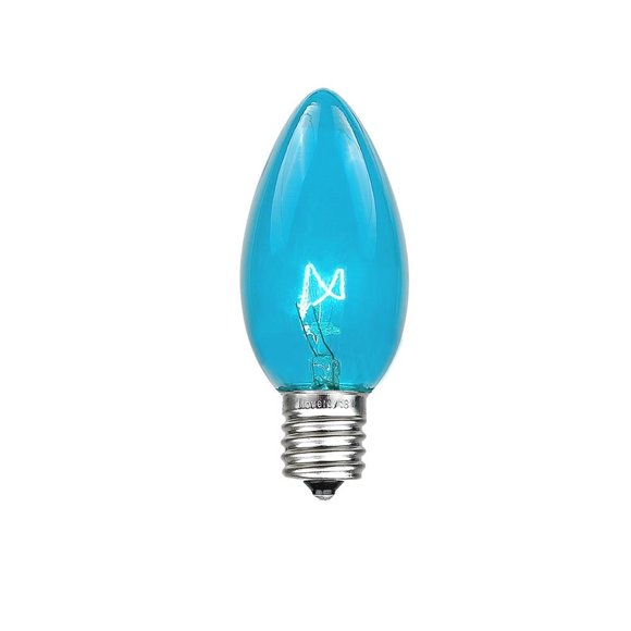 Bombilla Novelty Lights C7, 5 W, 120 V, base E12, paquete de 25 unidades