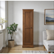 thumbnail image 3 of Ropero de Madera 1 Puerta Armario Compacto con Barra - Café - 60x50x180 cm, 3 of 3
