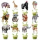 thumbnail image 1 of Decoración para magdalenas KINGZONE Safari Happy Birthday, 48 unidades, 1 of 8