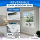thumbnail image 2 of Ventilador de ventana Comfort Zone CZ319WT2, 23 cm, 3 velocidades, blanco, 2 of 3