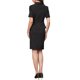 thumbnail image 3 of INSPIRA CHIC Conjunto de Falda de 2 Piezas para Mujeres Traje de Negocios con Blazer de Manga Corta y Faldas Lápiz Atuendos Formales de Oficina Casual XS Negro, 3 of 6