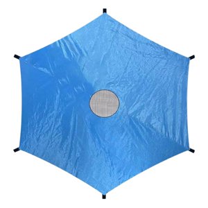 Ioensy - Solo Cubierta Para Sombrilla De Trampolín, Cubierta Para Lluvia Para Trampolín, Dosel Azul Para Trampolines