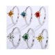 thumbnail image 3 of Anillos de Compromiso de Moissanita de 1 Uds para Mujer Color D Claridad VVS1 Anillos de Diamante Anillos de Boda de Moissanita de Plata Esterlina S925 con Certificado, 3 of 8