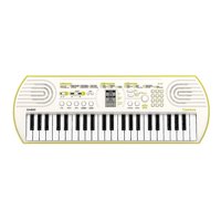 Teclado Infantil Casio Sa-80 Con Fuente De Poder