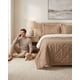 thumbnail image 3 of Plumon De Microfibra Embossed Sherpa King, 3 of 6