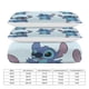 thumbnail image 5 of 3 Pieces Stitch Bedding Comforter Set Full with 2 Pillowcases for Kids Teens Girls Women Microfiber Easy Wash Light Breathable Cozy White Base Bed Sheets, 5 of 5
