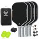 thumbnail image 1 of Palas de Pickleball VUFOXT Juego de 4 Cumple con la normativa USAPA, 1 of 7