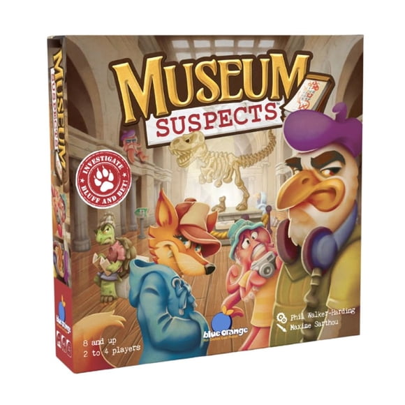 Juego de mesa Blue Orange Games Museum Suspects de 2 a 4 jugadores