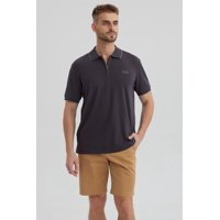 Fashionspark - Polera Hombre Con Cierre Gris