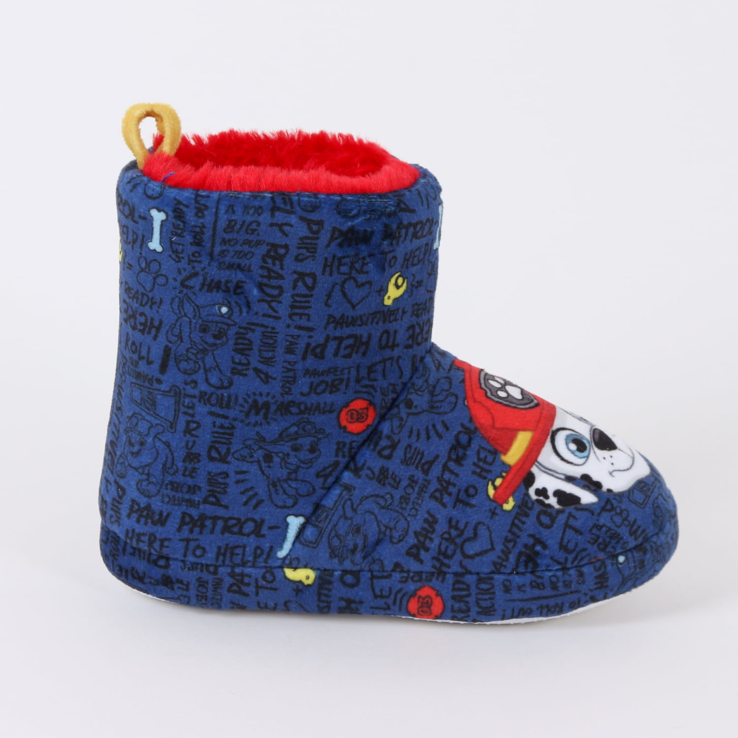 Pantufla Bota Niño Invernal Chase & Marshall Azul Paw Patrol