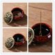 thumbnail image 2 of Quemador de incienso LamDawn Ceramic con soporte para varillas de incienso rojo, 2 of 6