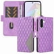 thumbnail image 4 of Funda Cartera para Samsung Galaxy A36 5G con Tarjetero Soporte y Correa Morado, 4 of 6