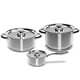 thumbnail image 1 of Set Bateria De Cocina 6 Piezas Acero Inoxidable 430-6ss, 1 of 3
