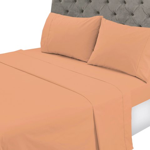 Mallorca - Juego De Sábanas T144 Lisa Damasco 1 Pza