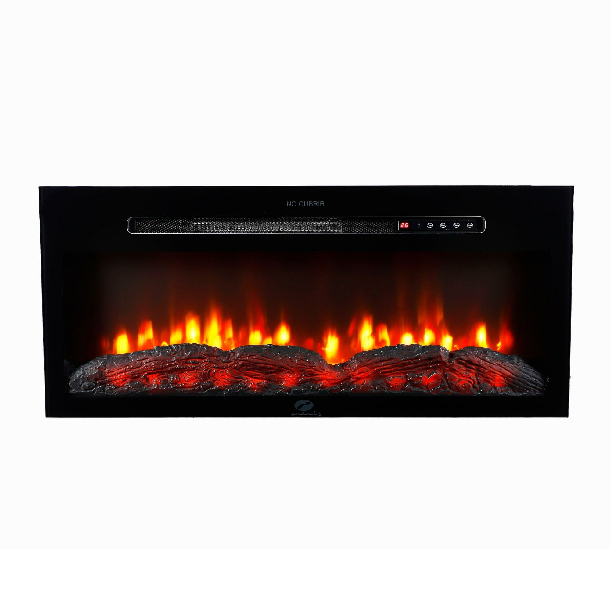 Pabst - Chimenea Eléctrica Wifi 40 Pulgadas Modelo Osorno 1800w