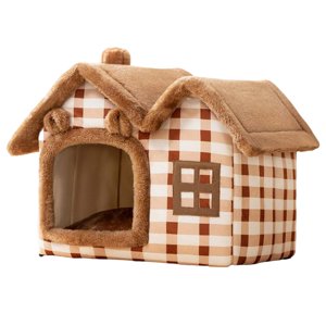 Ioensy - Casa De Perro Para Interiores, Cama Para Gatos, Para Gatitos, Cachorros, Gatos, Perrera Plegable Para Dormir