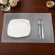 thumbnail image 1 of Pack 6 Individuales de mesa Nautica Home 45x30cm degrade gris, 1 of 5