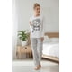 thumbnail image 3 of Pijama Micropolar Mujer Hello Kitty beige M, 3 of 8