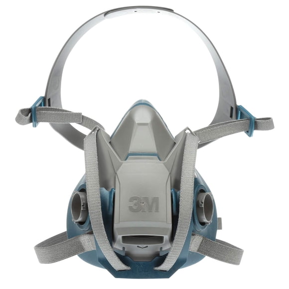 Respirador 3M Rugged Comfort 6503QL, media máscara de silicona