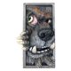 thumbnail image 3 of Monstruo Sujetalibros Asomando En Estantería Escultura Decoración De Halloween Negro Gris, 3 of 5