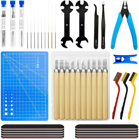 Kit Herramientas Impresora 3D TIOPY 61Pcs Limpieza Mantenimiento