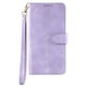 thumbnail image 1 of Funda Cartera para Samsung Galaxy S21 Ultra Tapa con Ranuras, Soporte y Correa Morado, 1 of 5