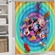 thumbnail image 5 of Tiny Toons Looniversity-theme 4-Piece Shower Curtain Set with Rugs, Waterproof Bathroom Decor Set Includes Bath Mat, U-Shaped Rug, Toilet Lid Cover and Curtain with Hooks, 5 of 6