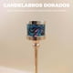 thumbnail image 5 of Candelabro 3 Piezas Porta Vela Centro De Mesa Iris Mosaico, 5 of 7