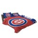 thumbnail image 1 of Chicago Cubs MLB Baseball National League Quilt Duvet Cover Set Soft3-Piece Bedding Set, 1 of 5