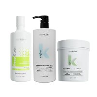 Set Shampoo Anti Residuos Deep Clean + Alisado 1 Lt + B.Tox Nature K Grankéra Profissional 1 Kg